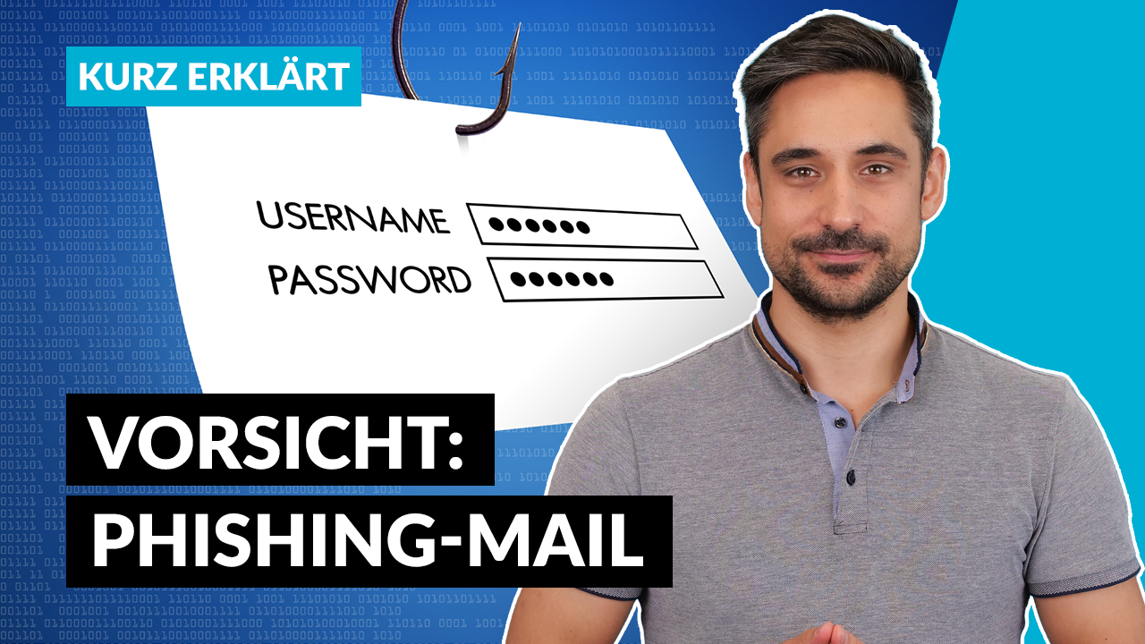 Video: Was sind Phishing-Mails und woran sind diese zu erkennen?