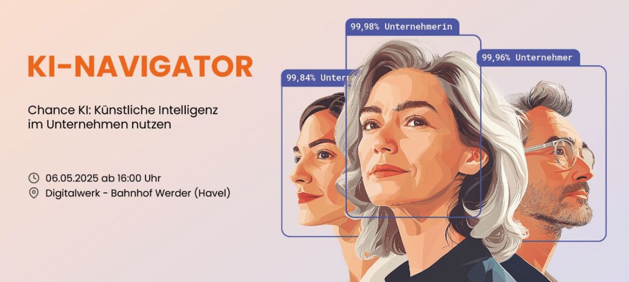 Das Digitalwerk in Werder lädt ein: KI-Navigator 2025