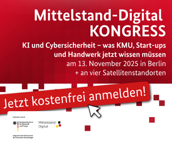 Mittelstand-Digital Kongress: KI und Cybersicherheit im Mittelstand