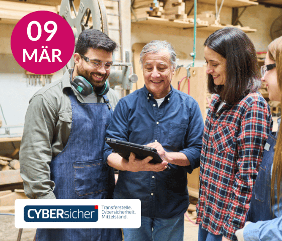 Webinarreihe: Cyber-Meister: IT-Sicherheit im Handwerk