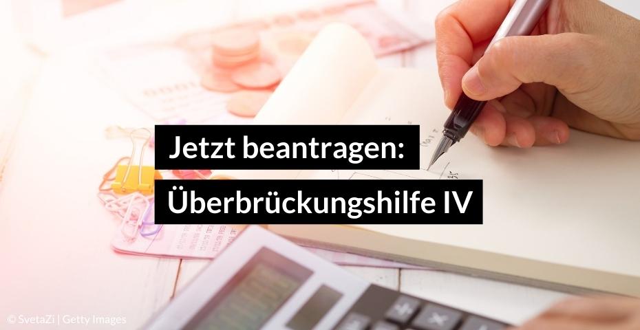 Überbrückungshilfe IV beantragen